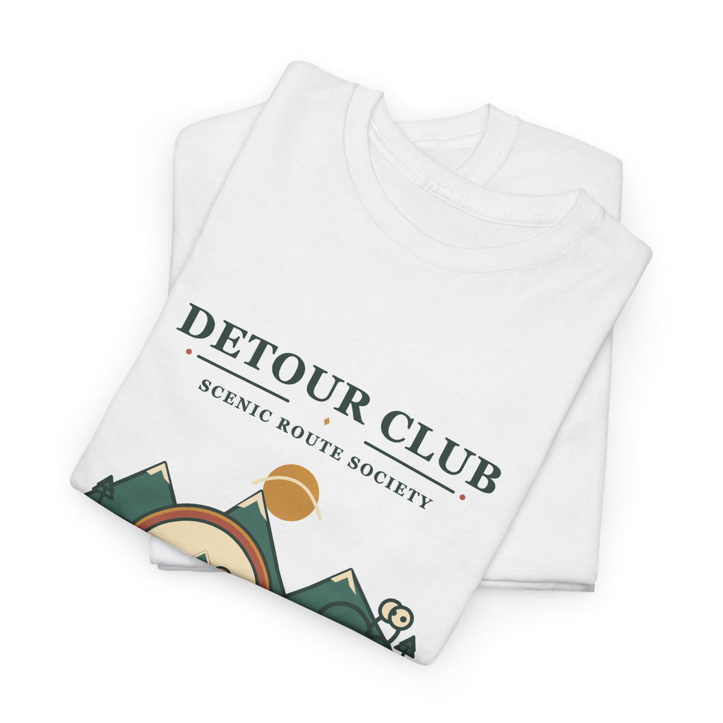 Detour Club Snail Hiker T-Shirt — No Pace, All Place