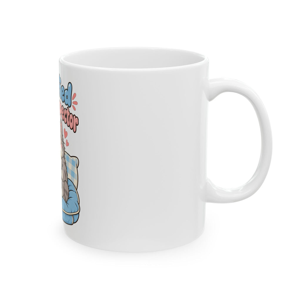 Certified Couch Inspector Ceramic Coffee Mug, 11oz or 15oz