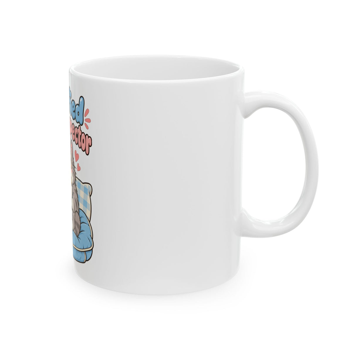 Certified Couch Inspector Ceramic Coffee Mug, 11oz or 15oz