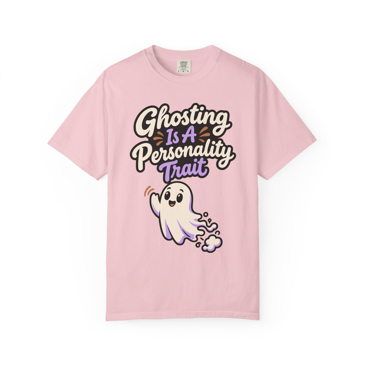 Ghosting Is A Personality Trait Halloween Shirt, Funny Ghost Tee, Retro Humor