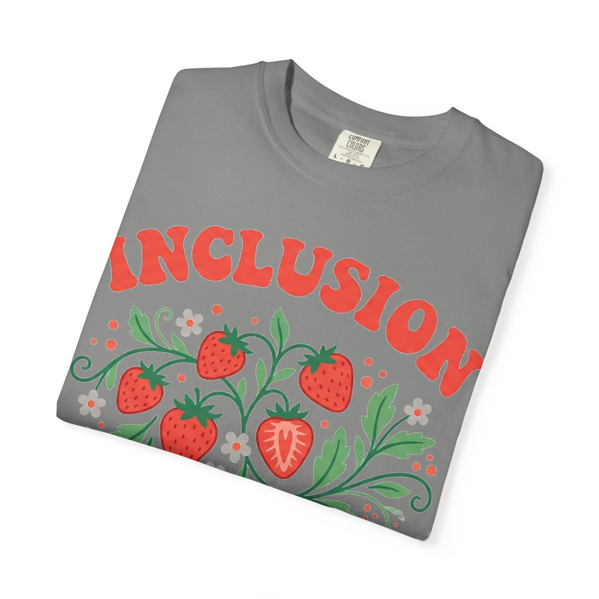 Inclusion Is My Jam Strawberry Shirt, SPED Teacher Retro Tee, Special Education Shirt, Inclusion Gift