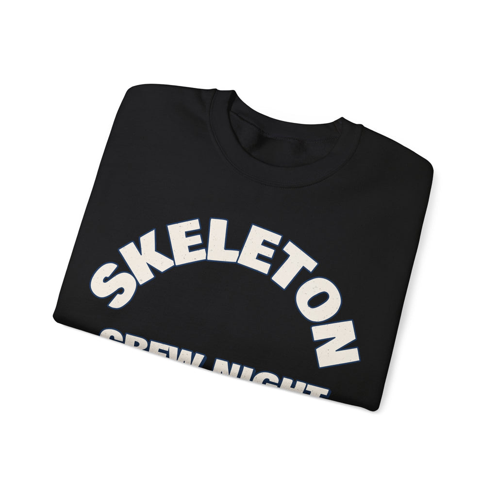 Skeleton Crew Night Shift Sweatshirt | Nurse Halloween Sweatshirt | Spooky Nurse Sweatshirt | Healthcare Worker Gift | Halloween 2026