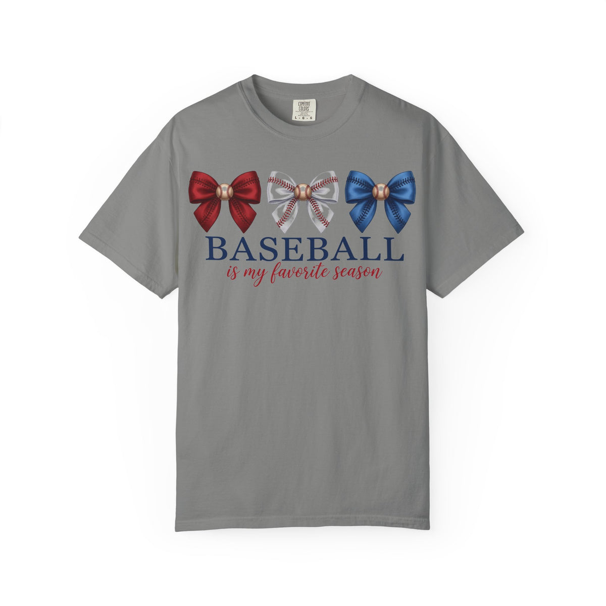 Baseball Is My Favorite Season Shirt, Coquette Baseball Bows Tee, Baseball Mom Shirt, Game Day Gift