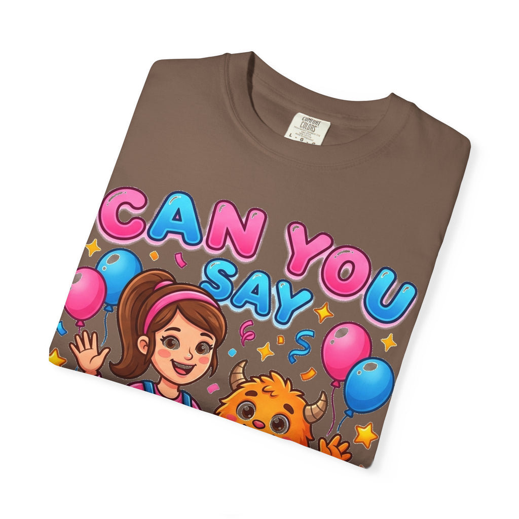 Can You Say Mama Shirt, Funny First Word Tee, Cute Monster Birthday Shirt, New Mom Gift