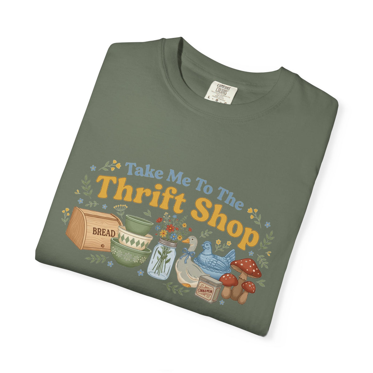 Take Me To The Thrift Shop Shirt, Vintage Pyrex Thrifting Tee, Secondhand Lover Shirt, Thrifter Gift