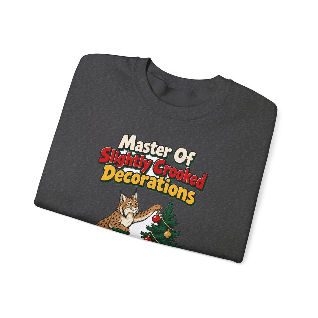 Master Of Slightly Crooked Decorations Sweatshirt | funny husband gift | Dad Gift
