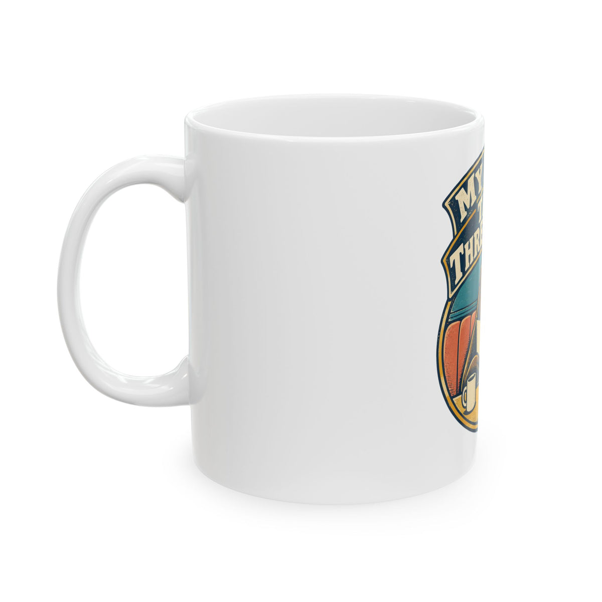 My Lunch Takes Three Hours Mug, Funny Retirement Gift for Coworker, Retired Christmas Gift, Coffee Mug 11oz 15oz