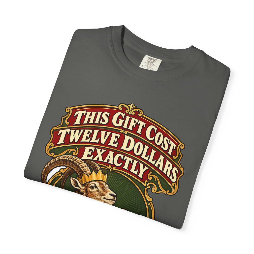 White Elephant Gift This Gift Cost Twelve Dollars Exactly Shirt, Funny Gift Exchange Gift, Christmas Gift, Funny Shirt