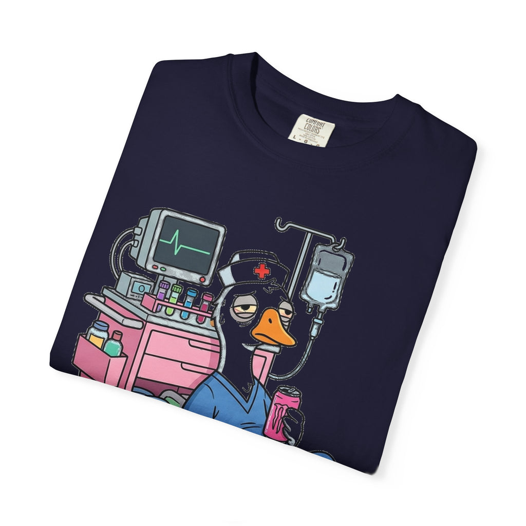 I'm About To Crash Out Shirt, Funny Night Shift Goose Nurse Tee, Burnt Out RN Shirt, Nurse Gift