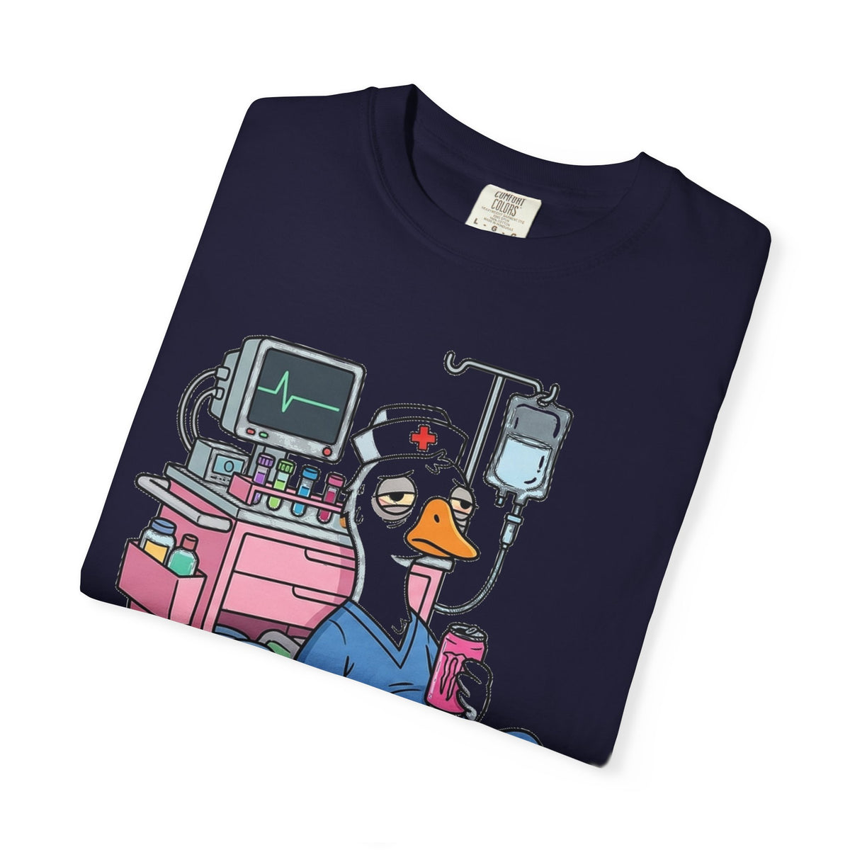 I'm About To Crash Out Shirt, Funny Night Shift Goose Nurse Tee, Burnt Out RN Shirt, Nurse Gift
