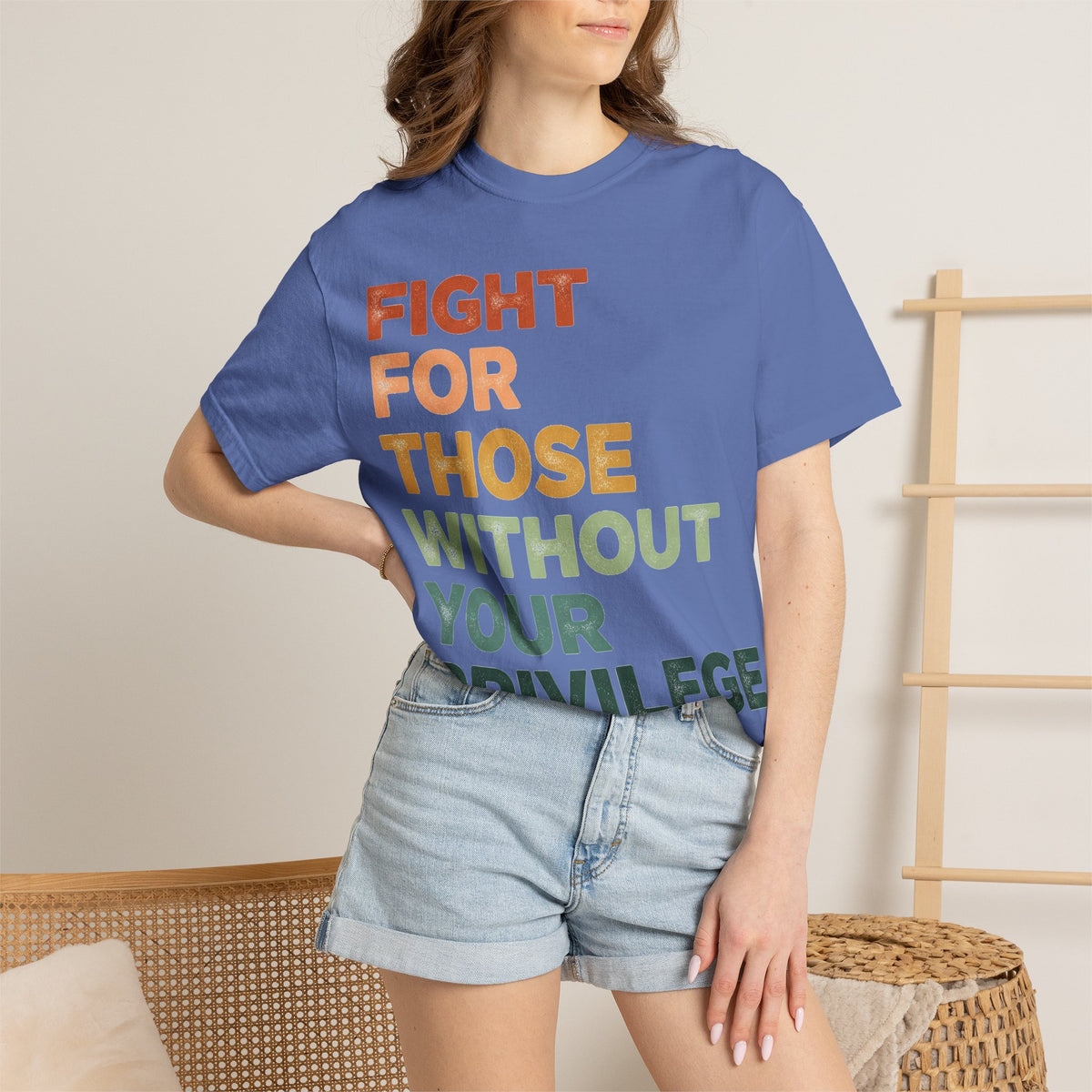 Fight For Those Without Your Privilege Shirt, Retro Activist Typography Tee, Social Justice Shirt, Ally Gift