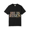 He Is Risen Shirt, Matthew 28:6 Easter Tee, Watercolor Christian Easter Shirt, Faith Gift