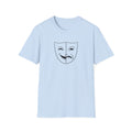 Theatre Mask Shirt, Drama Comedy Graphic Tee, Actor Gift