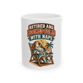 Retired And Booked Solid With Naps Mug, Funny Retirement Gift for Coworker, Retired Christmas Gift, Coffee Mug 11oz 15oz