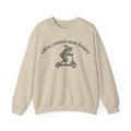 Off To Commit Mom Foolery Sweatshirt, Funny Frog Witch Mom Sweatshirt, Sarcastic Mama Sweatshirt, Halloween Mom Gift, Spooky Mama Scooter Fr