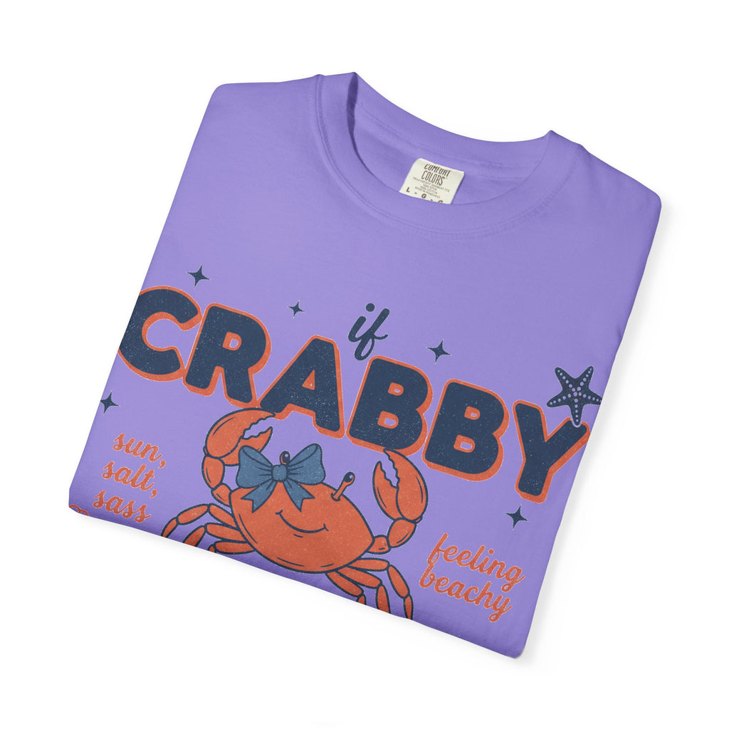 If Crabby Return To The Beach Bold Shirt, Retro Crab Coastal Tee, Funny Beach Shirt, Summer Gift