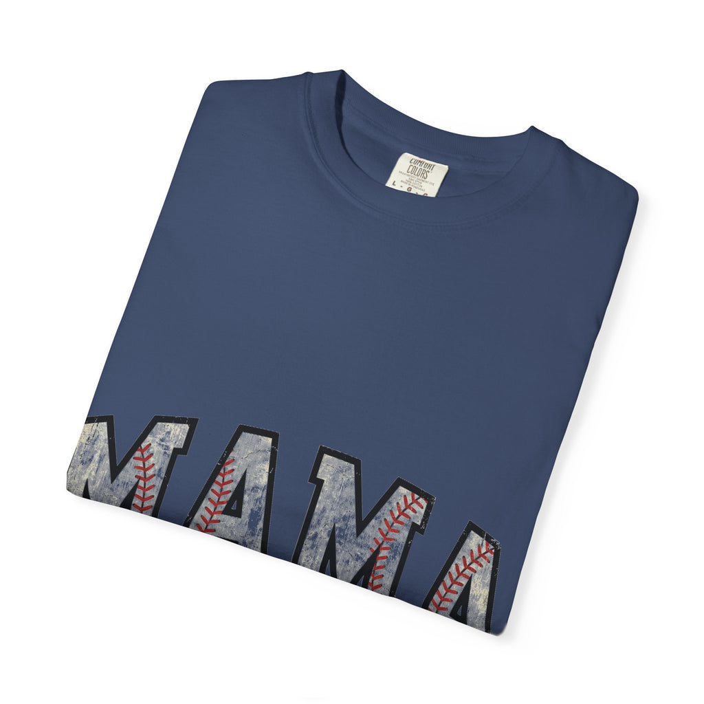 Baseball Mama Cream Shirt, Vintage Stitch Varsity Tee, Baseball Mom Shirt, Little League Gift