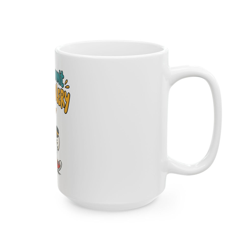 Off To Commit Mom Foolery Mug, Funny Mom Gift from Daughter Son, Christmas Gift for Mom, Coffee Mug 11oz 15oz
