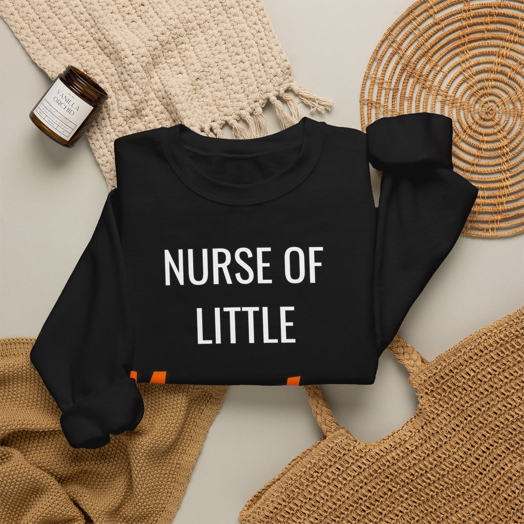 Nurse Of Little Monsters Sweatshirt | Nurse Halloween Sweatshirt | Spooky Nurse Sweatshirt | Healthcare Worker Gift | Halloween 2026