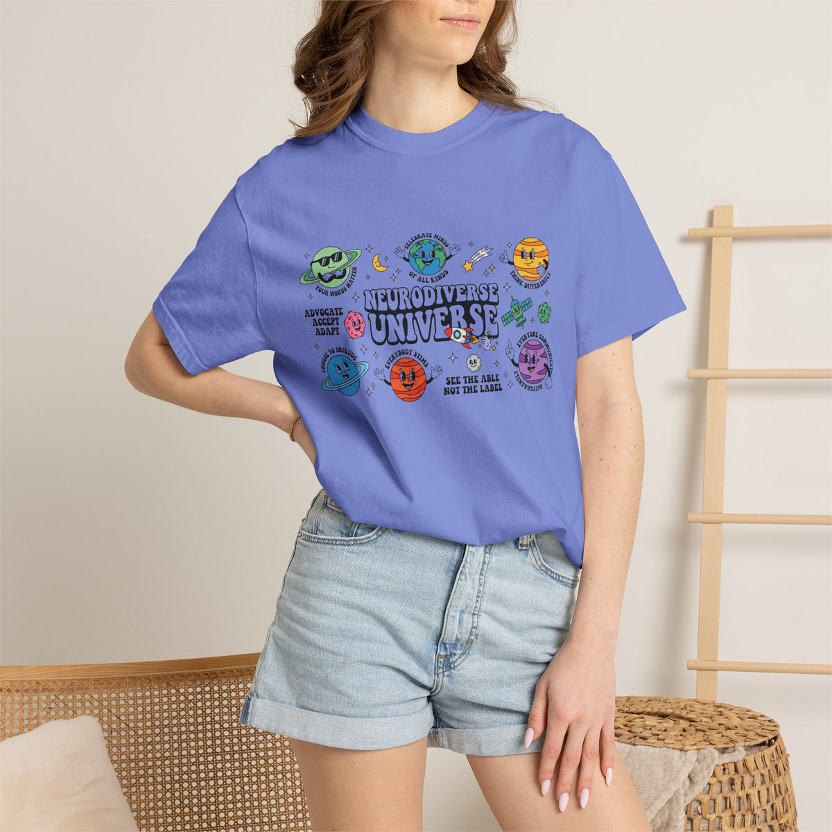 Neurodiverse Universe Shirt, Celebrate Minds Of All Kinds Tee, Autism Acceptance Shirt, SPED Teacher Gift