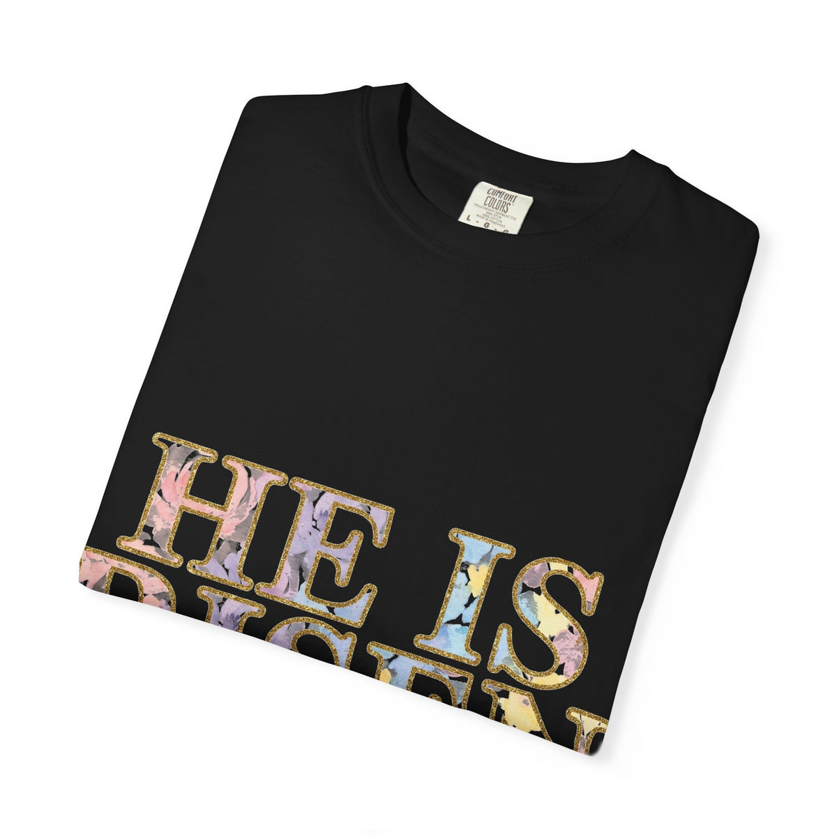 He Is Risen Shirt, Matthew 28:6 Easter Tee, Watercolor Christian Easter Shirt, Faith Gift