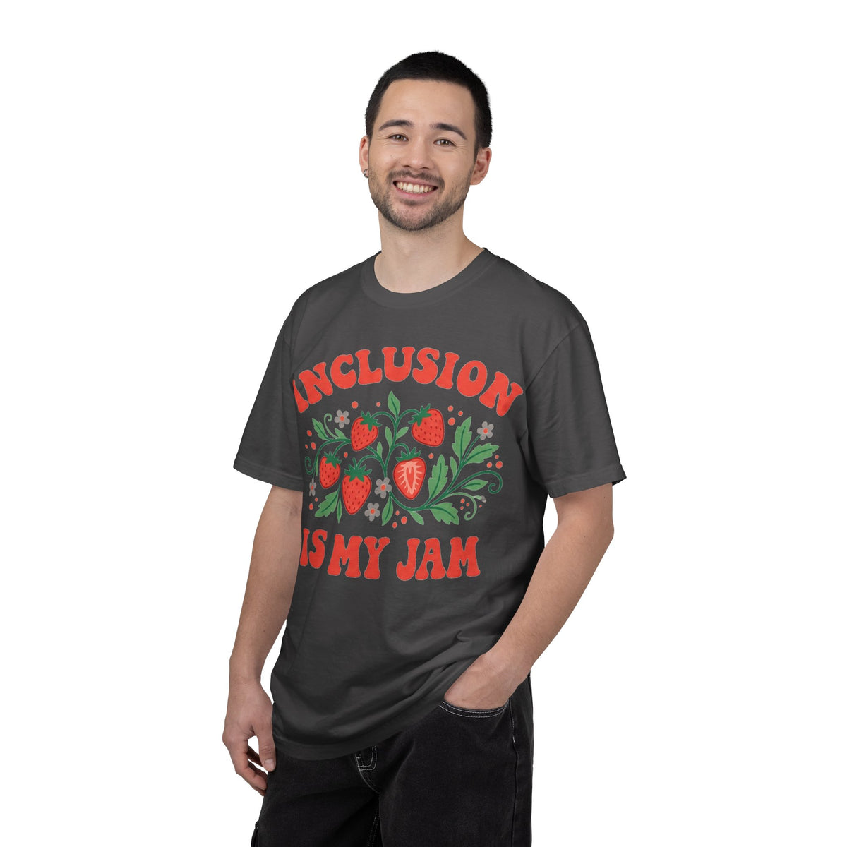 Inclusion Is My Jam Shirt, Strawberry SPED Teacher Tee, Retro Inclusion Shirt, Special Education Gift