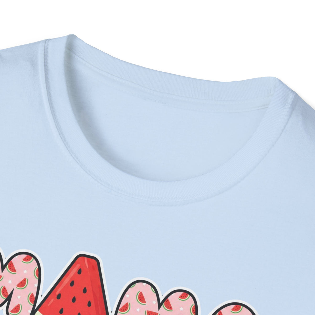 Mama Shirt, Watermelon Letters Summer Mom Tee, Mothers Day Gift
