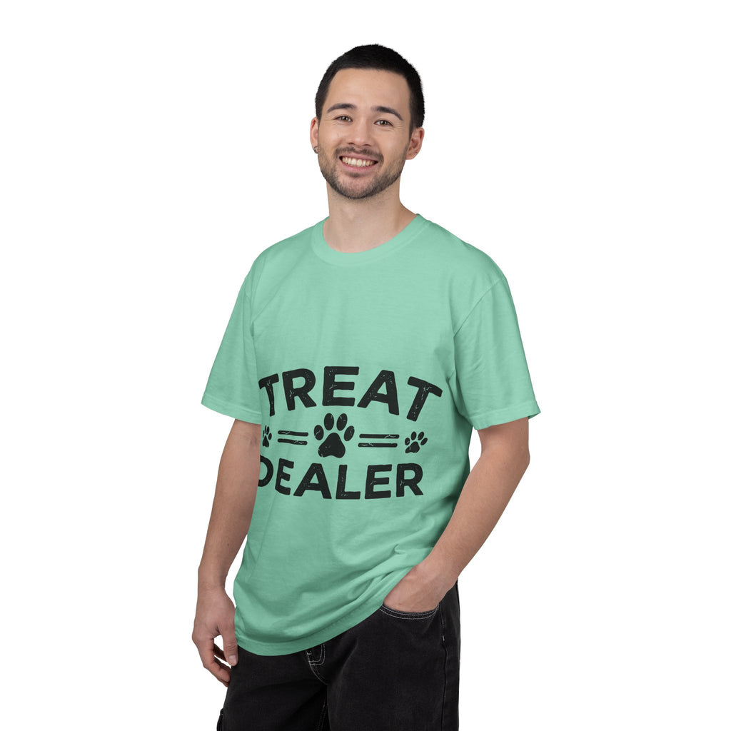 Treat Dealer Shirt, Funny Dog Mom Paw Print Tee, Pet Treat Shirt, Dog Lover Gift