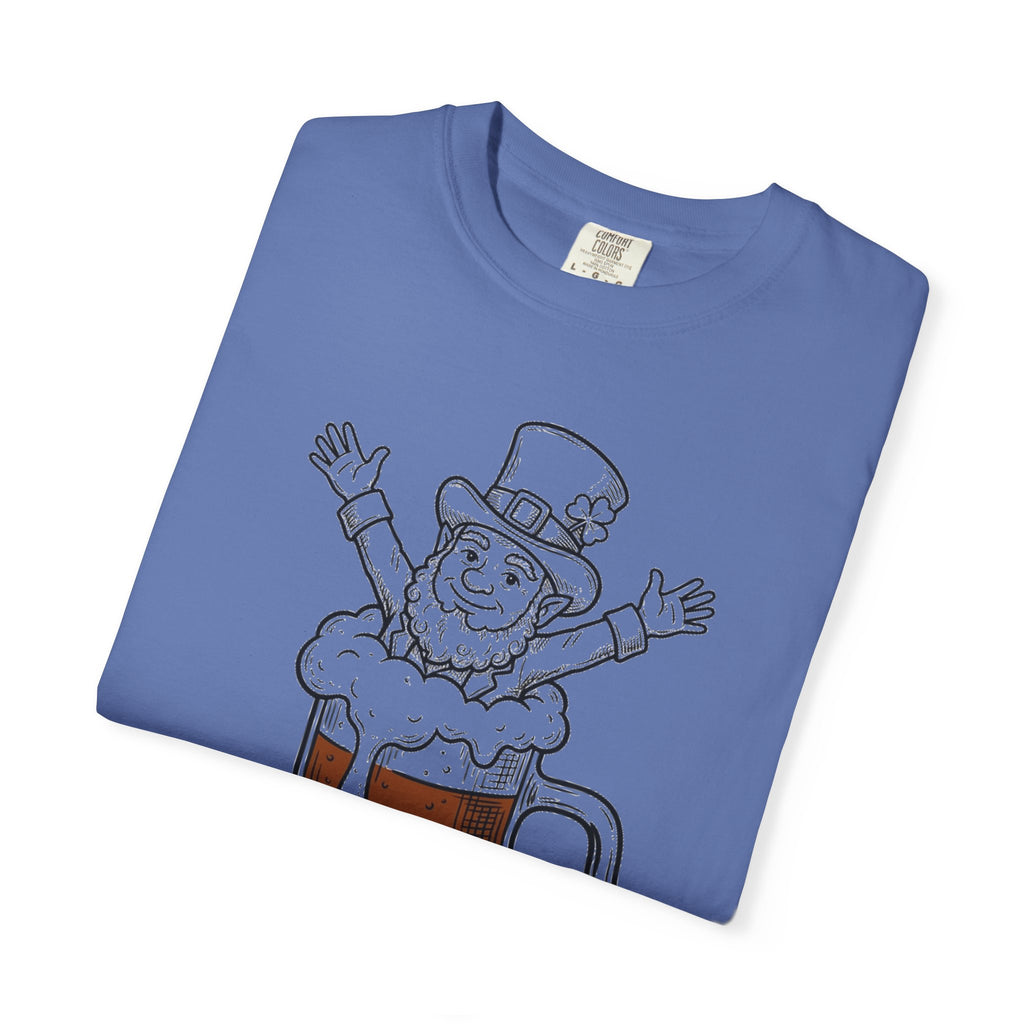 Drinks Well With Others Shirt, Funny Leprechaun Beer Tee, St Patricks Day Pub Shirt, Irish Gift