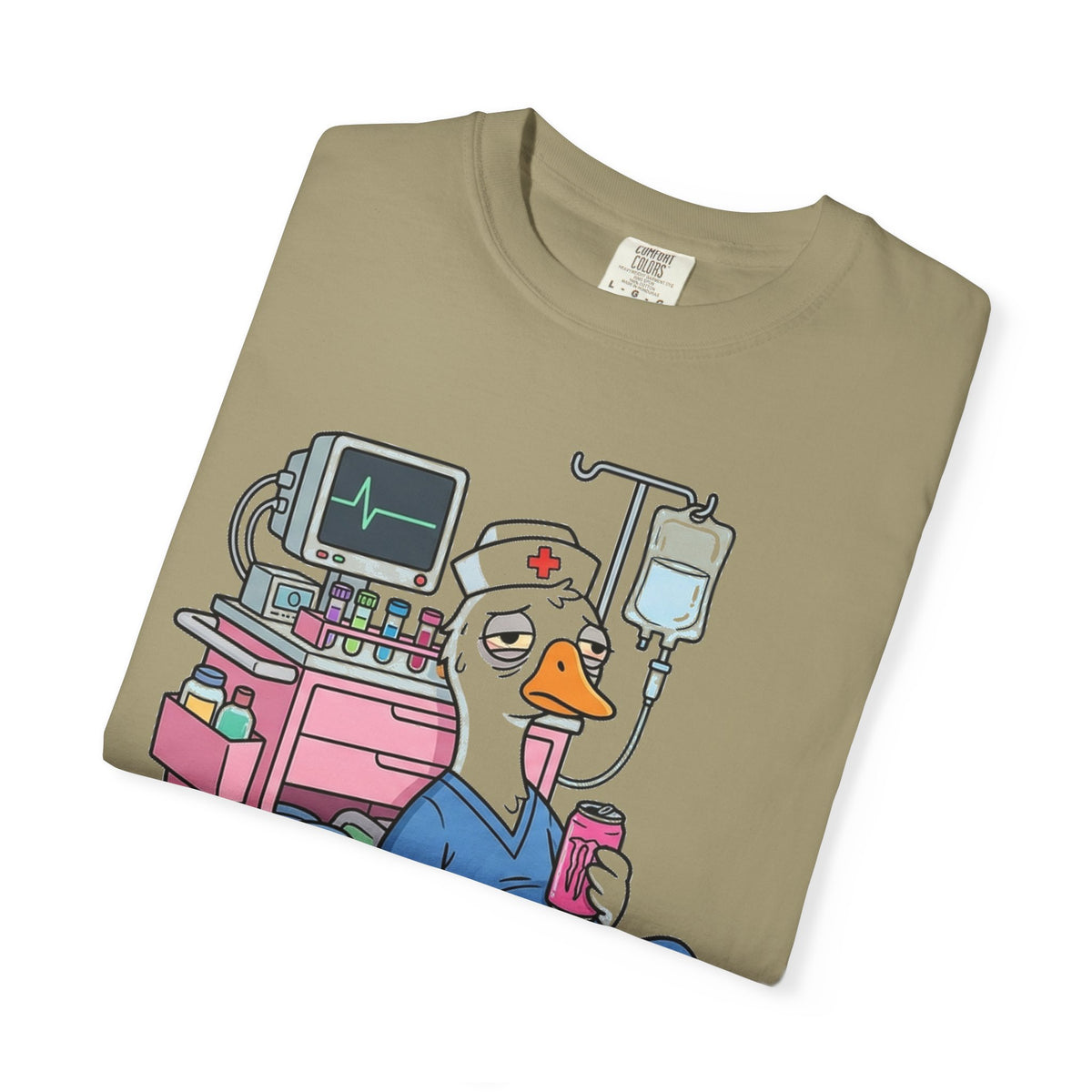 I'm About To Crash Out Shirt, Funny Night Shift Goose Nurse Tee, Burnt Out RN Shirt, Nurse Gift