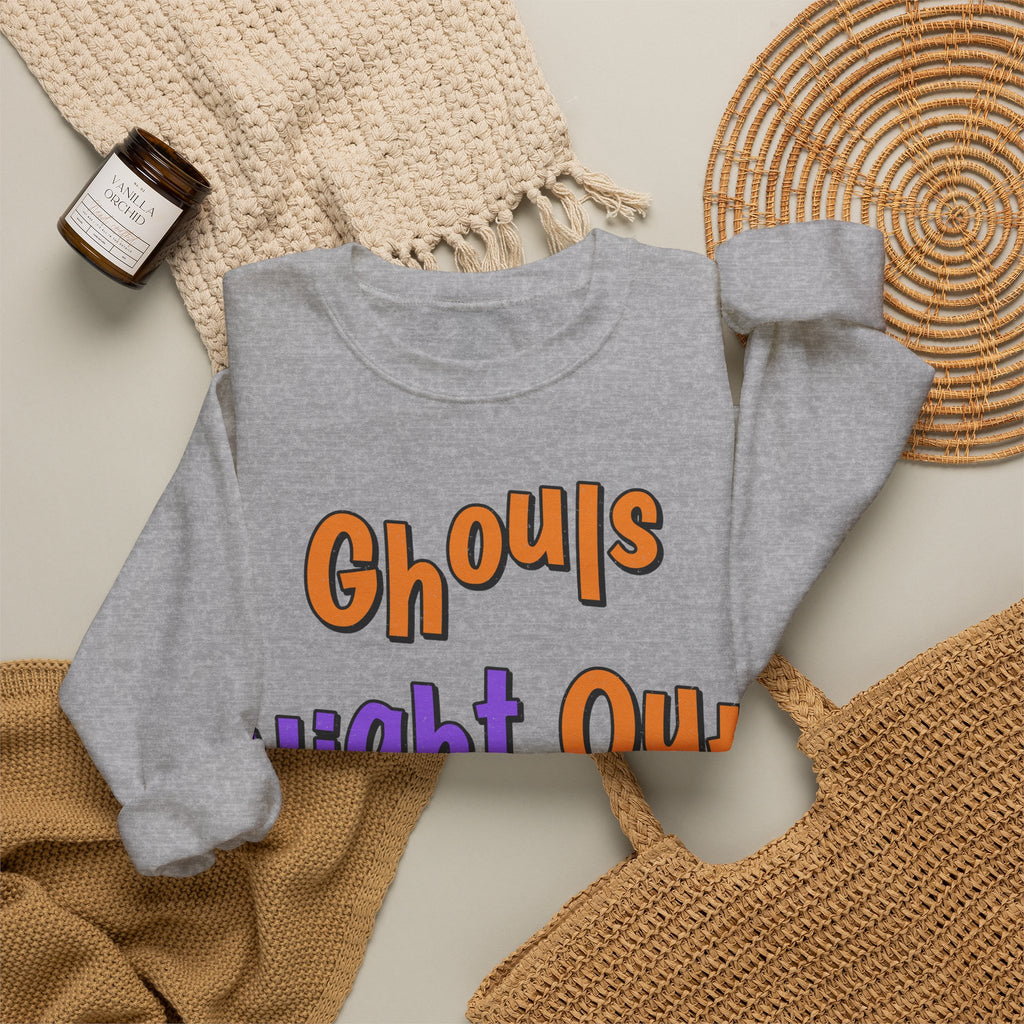 Ghouls Night Out Sweatshirt | Funny Halloween Sweatshirt | Spooky Season Sweatshirt | Sarcastic Halloween Gift | Halloween 2026