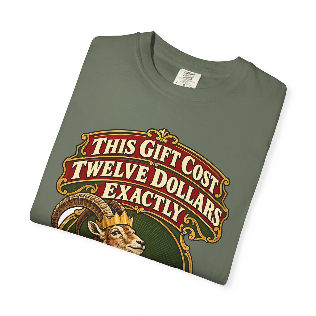 White Elephant Gift This Gift Cost Twelve Dollars Exactly Shirt, Funny Gift Exchange Gift, Christmas Gift, Funny Shirt