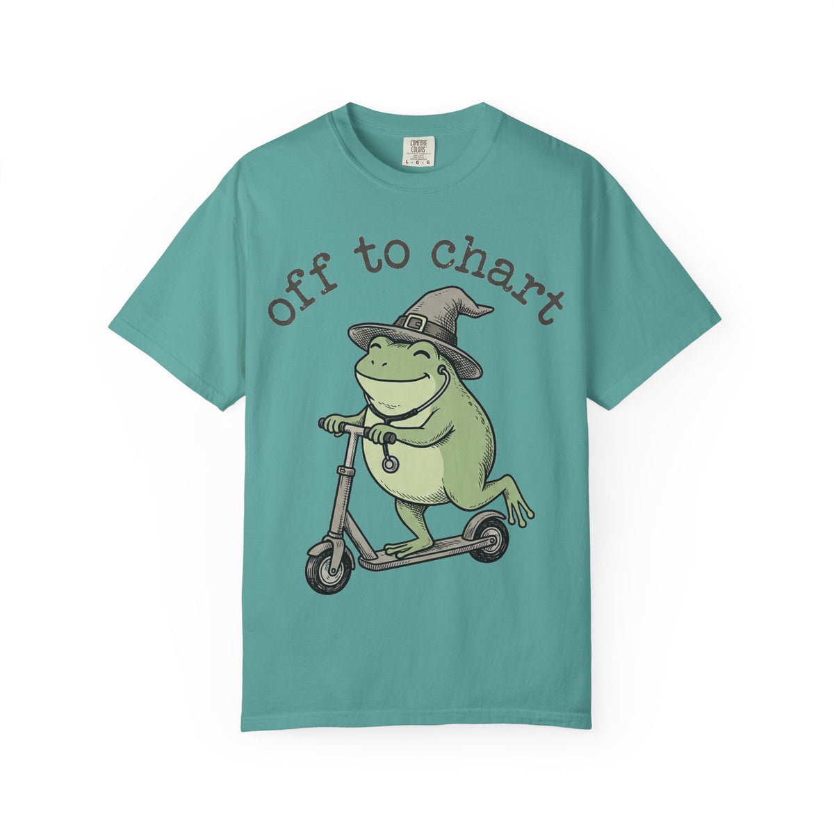 Off To Chart Shirt, Funny Witch Frog Nurse Tee, Charting Nurse Scooter Shirt, RN Gift