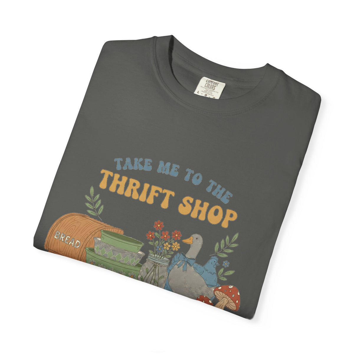 Take Me To The Thrift Shop Tall Shirt, Thrifted Treasures Still Life Tee, Vintage Lover Shirt, Thrifting Gift