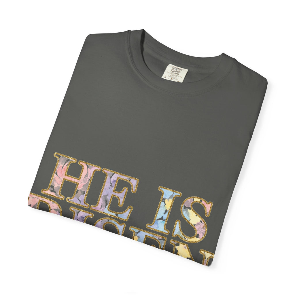 He Is Risen Shirt, Matthew 28:6 Easter Tee, Watercolor Christian Easter Shirt, Faith Gift