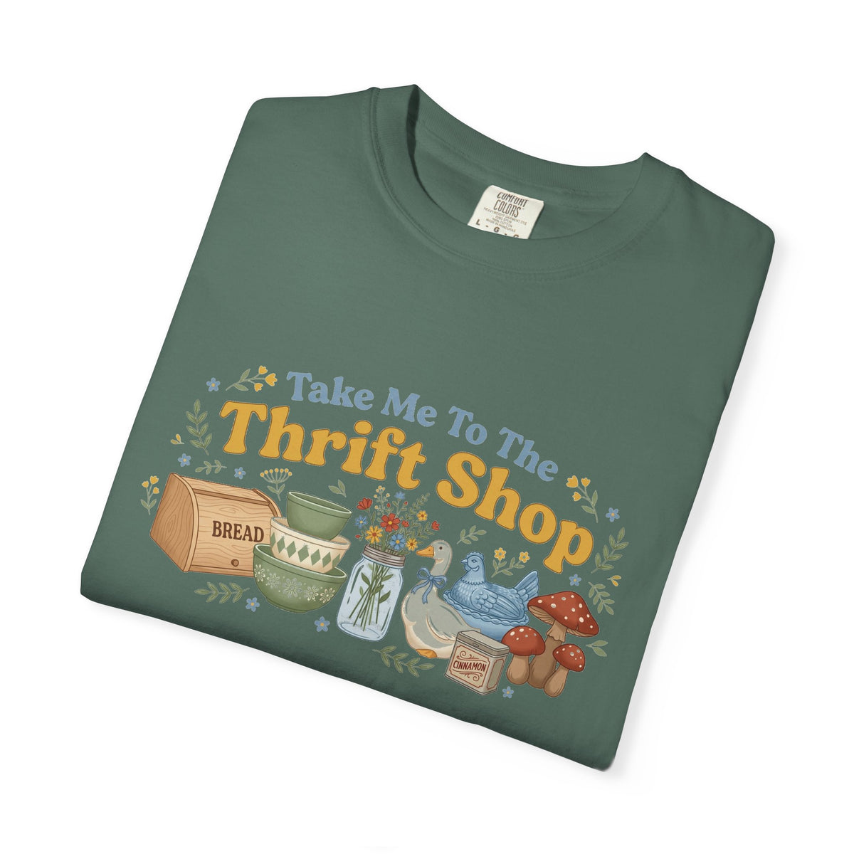 Take Me To The Thrift Shop Shirt, Vintage Pyrex Thrifting Tee, Secondhand Lover Shirt, Thrifter Gift