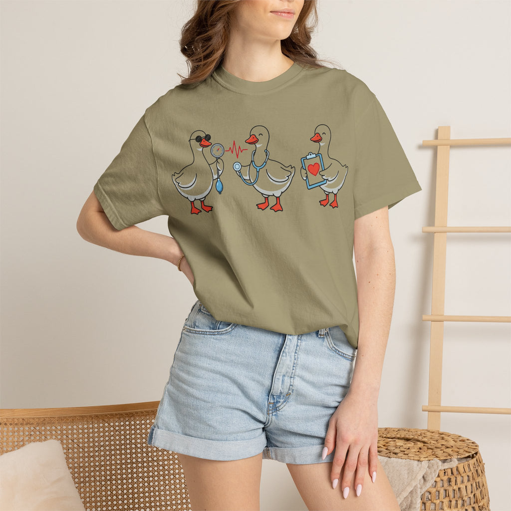 Silly Goose Nurse Squad Shirt, Funny Nurse Geese Tee, Stethoscope Goose Shirt, Nurse Team Gift