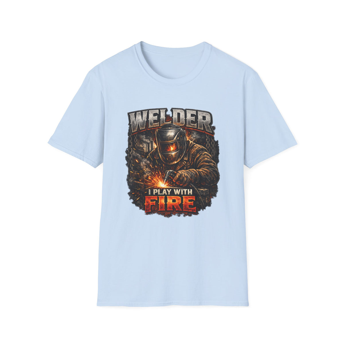 Welder 'I Play With Fire' Graphic T-Shirt