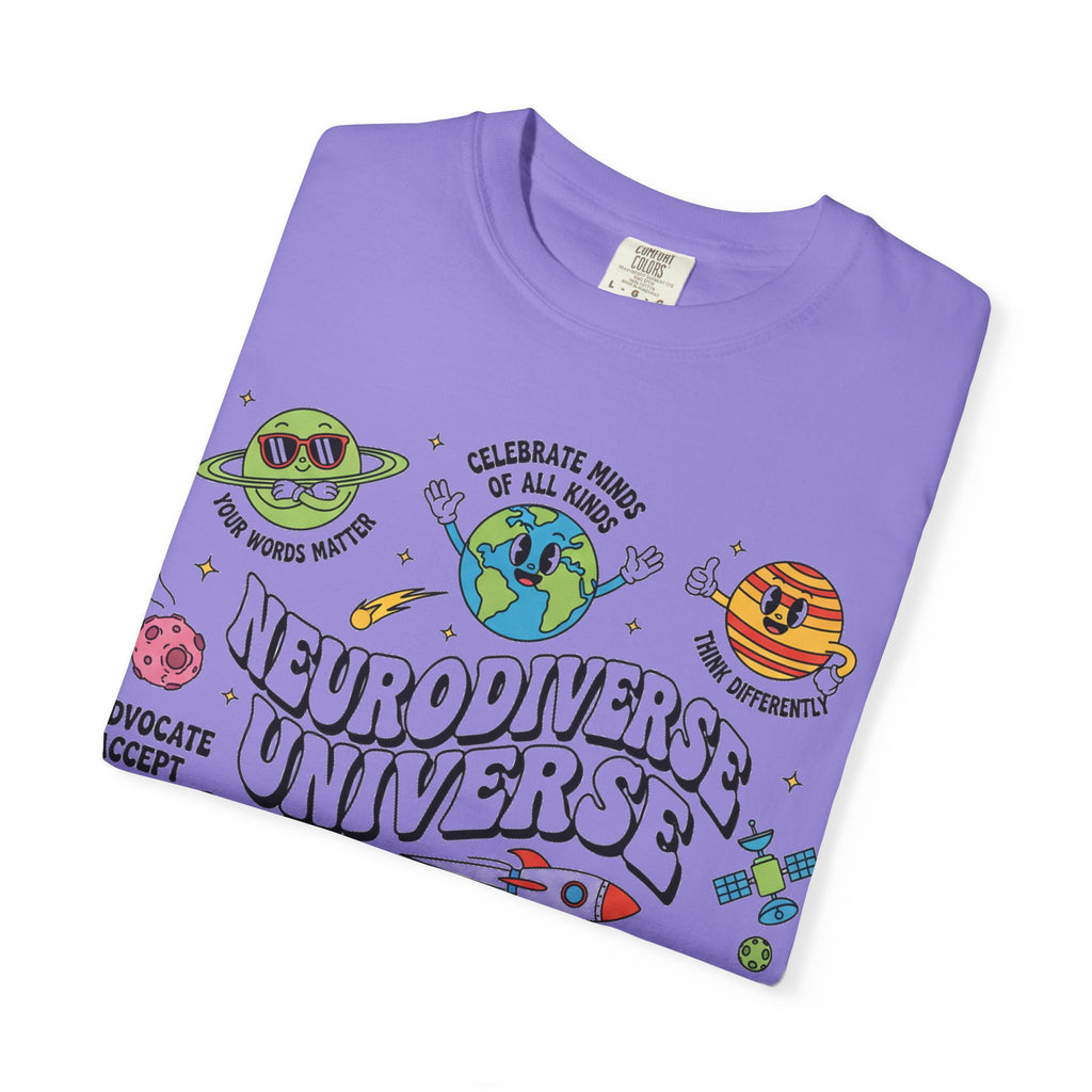 Neurodiverse Universe Bold Shirt, Celebrate Minds Of All Kinds Tee, Neurodiversity Pride Shirt, Advocate Gift
