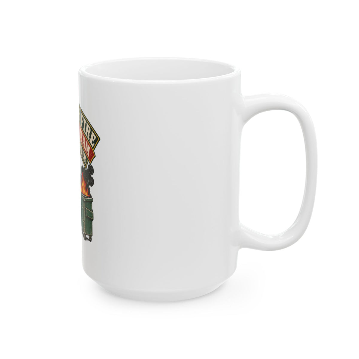 Dumpster Fire Response Team Official Member Mug, Funny Coworker Christmas Gift, Secret Santa Stocking Stuffer, 11oz 15oz Coffee Mug