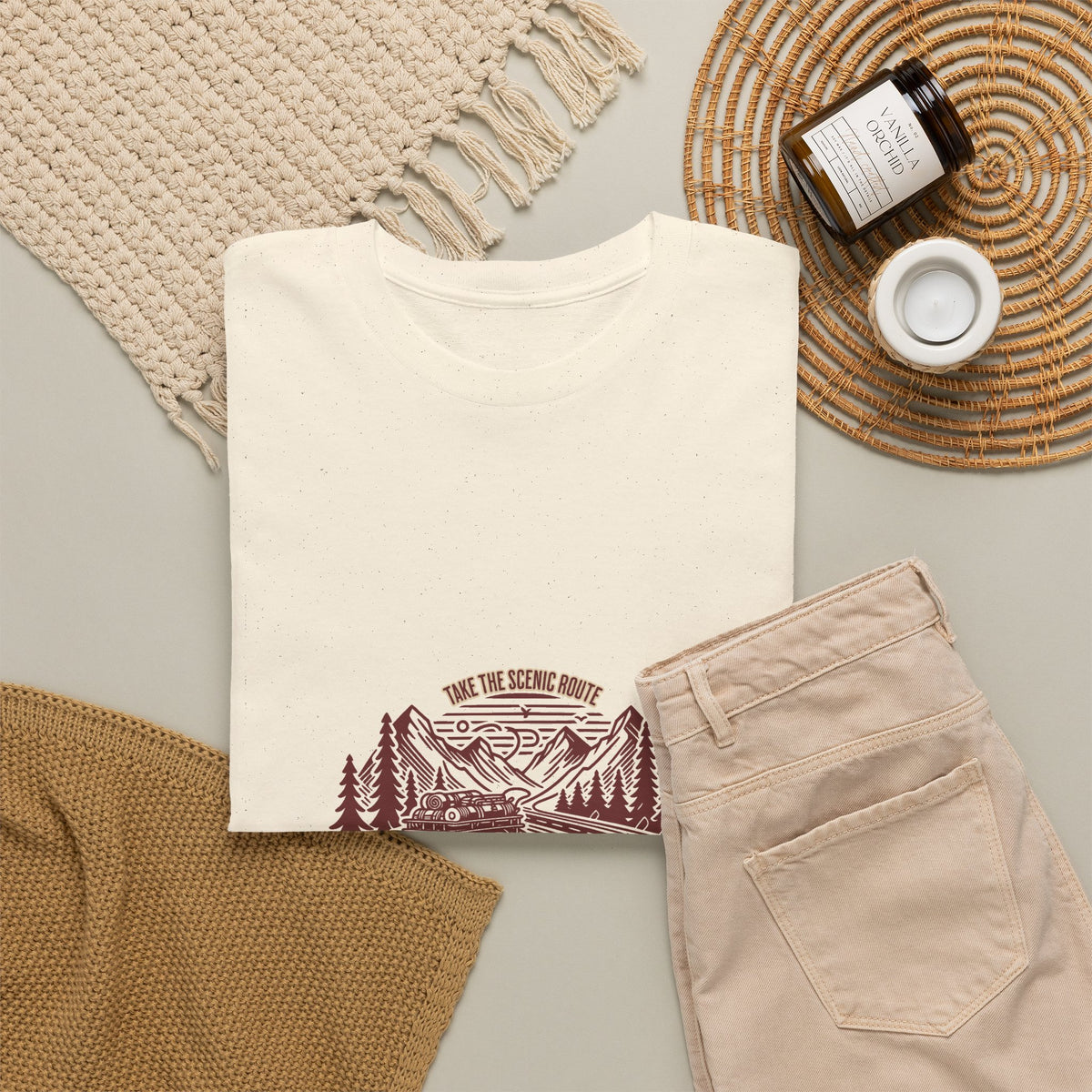 Scenic Detour Club T-Shirt | Retro Road Trip Graphic Tee