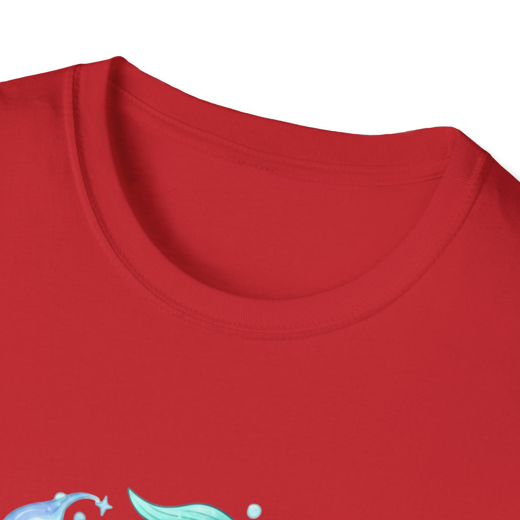 Pisces Zodiac Fish T-Shirt — Watercolor Pisces Symbol Tee