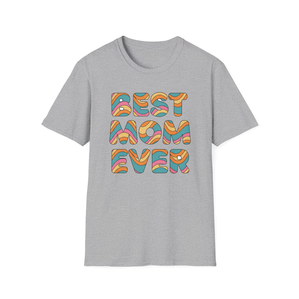 Best Mom Ever Shirt, Retro Groovy Mom Tee, Mothers Day Gift