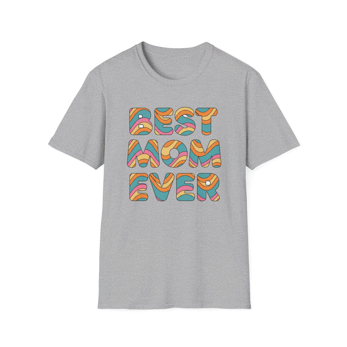 Best Mom Ever Shirt, Retro Groovy Mom Tee, Mothers Day Gift