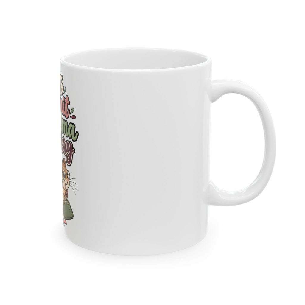 Off To Commit Grandma Foolery Mug, Funny Mom Christmas Gift, Secret Santa Stocking Stuffer, 11oz 15oz Coffee Mug