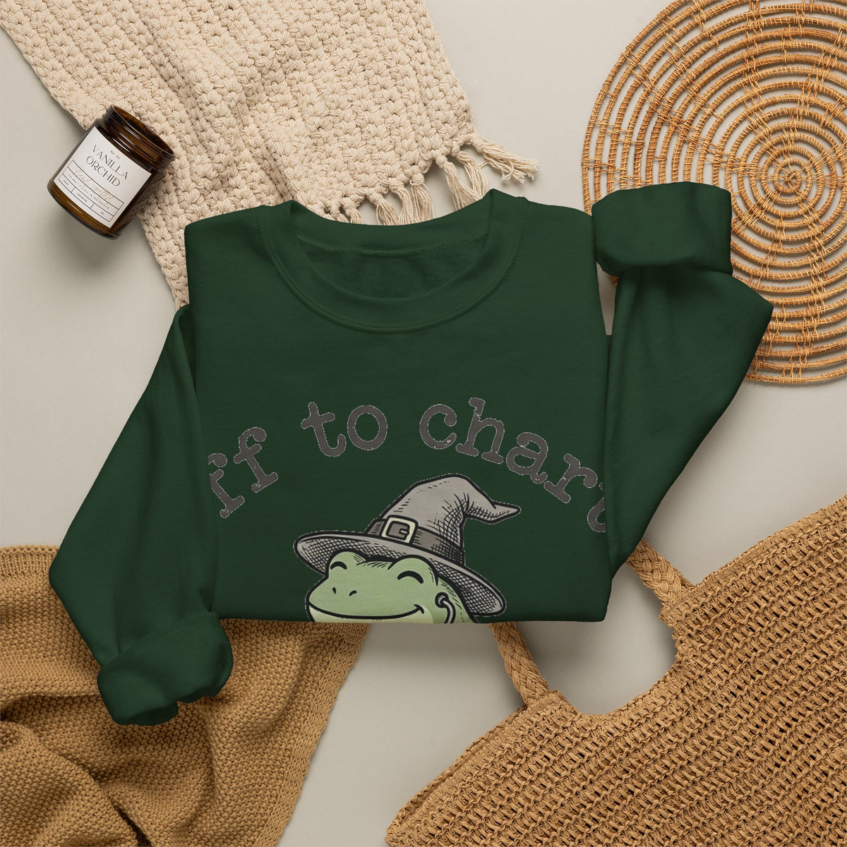 Off To Chart Frog Nurse Sweatshirt, Witch Hat Frog on Scooter Sweatshirt, Funny Halloween Nurse Sweatshirt, Spooky Nursing Student Gift, RN