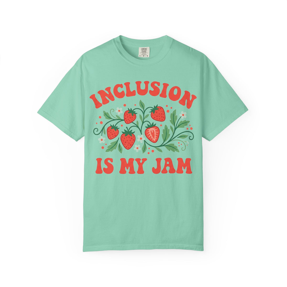 Inclusion Is My Jam Shirt, Strawberry SPED Teacher Tee, Retro Inclusion Shirt, Special Education Gift