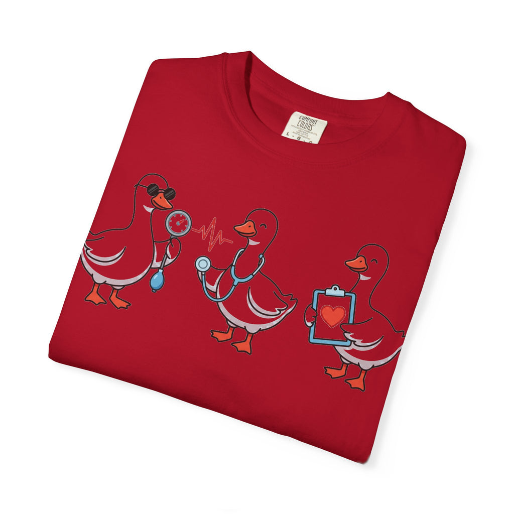 Silly Goose Nurse Squad Shirt, Funny Nurse Geese Tee, Stethoscope Goose Shirt, Nurse Team Gift
