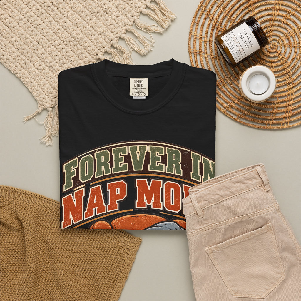funny retirement shirt Forever In Nap Mode Shirt, Funny Graphic Shirt, Comfort Colors
