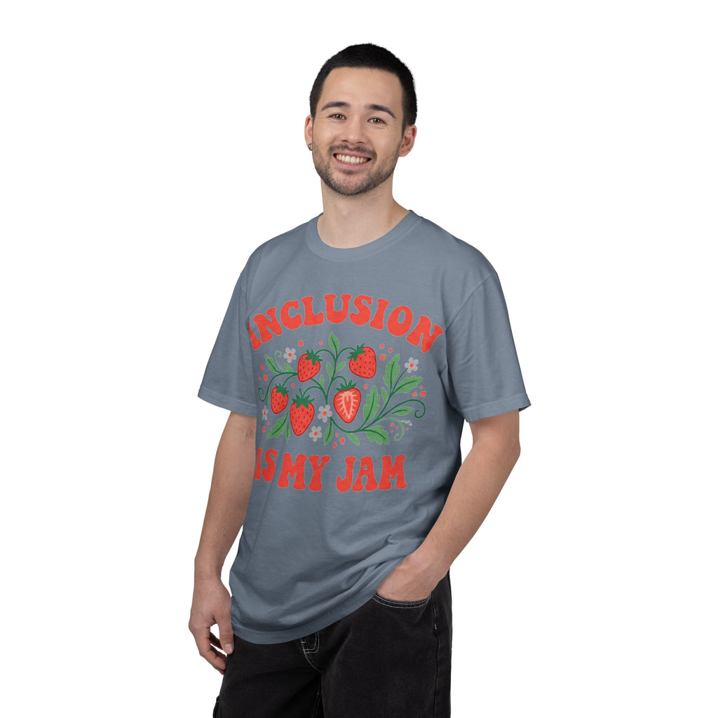 Inclusion Is My Jam Shirt, Strawberry SPED Teacher Tee, Retro Inclusion Shirt, Special Education Gift